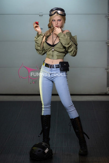 FunWest Doll 162cm (5ft4") Tifa TPE Sex Doll Onahole -  F-Cup - Bella - In Stock | US Only