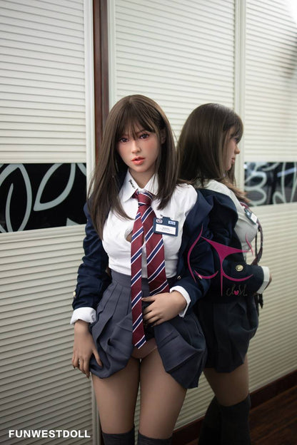 FunWest Doll 165cm (5ft5') C-Cup Japanese Sex Doll with Small Breasts - Miku