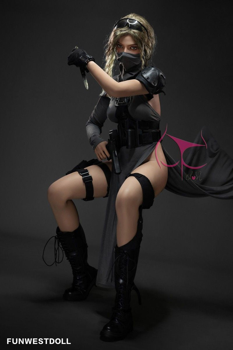 FunWest Doll 165cm (5ft5') C-Cup Small Tits Sexy Real Sex Doll  - Lexie