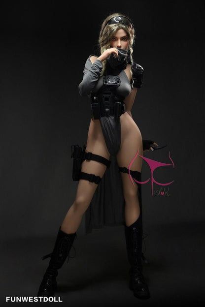 FunWest Doll 165cm (5ft5') C-Cup Small Tits Sexy Real Sex Doll  - Lexie
