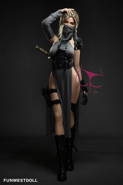 FunWest Doll 165cm (5ft5') C-Cup Small Tits Sexy Real Sex Doll  - Lexie