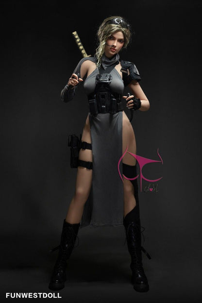 FunWest Doll 165cm (5ft5') C-Cup Small Tits Sexy Real Sex Doll  - Lexie
