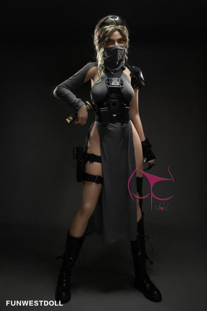 FunWest Doll 165cm (5ft5') C-Cup Small Tits Sexy Real Sex Doll  - Lexie