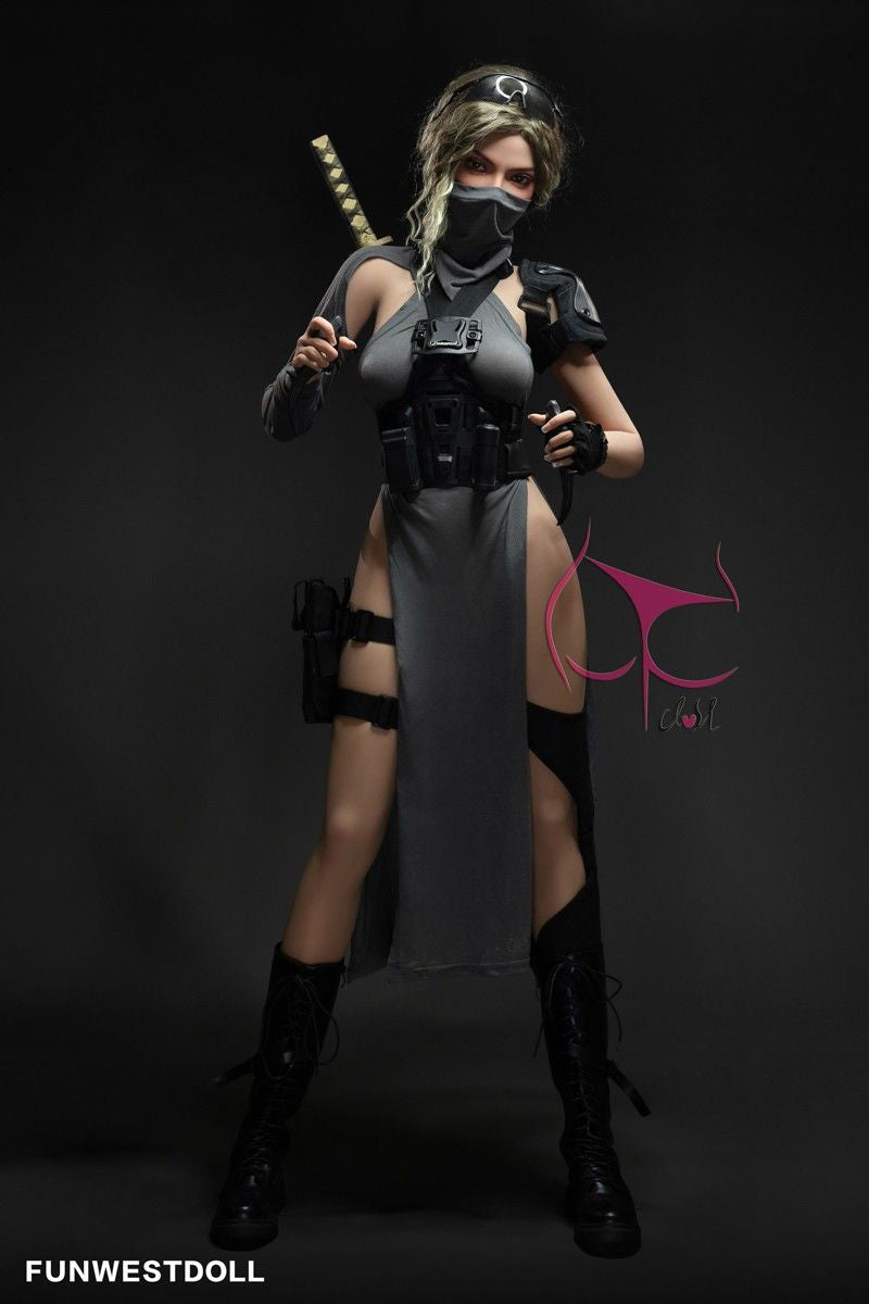 FunWest Doll 165cm (5ft5') C-Cup Small Tits Sexy Real Sex Doll  - Lexie
