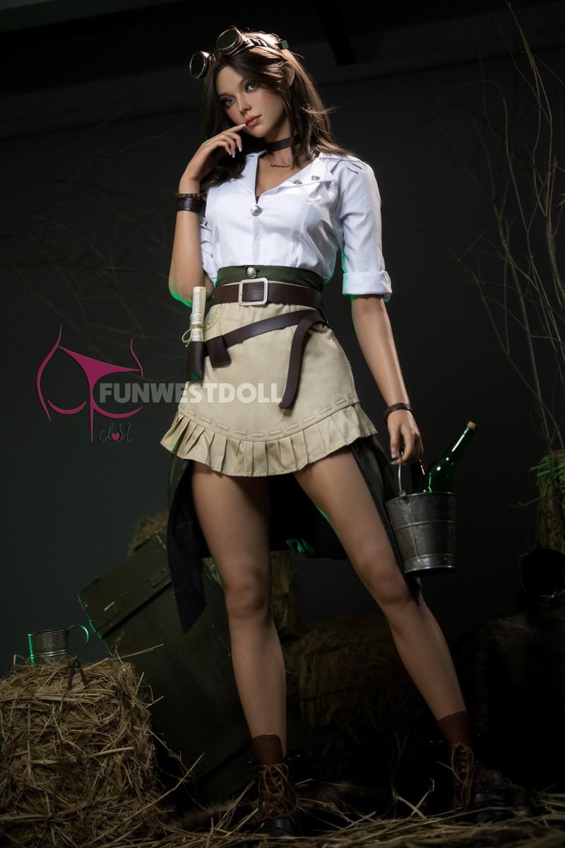 FunWest Doll 168cm (5ft6") Lifelike Silicone Real Sexdoll - D-Cup - Lexie - In Stock | US Only