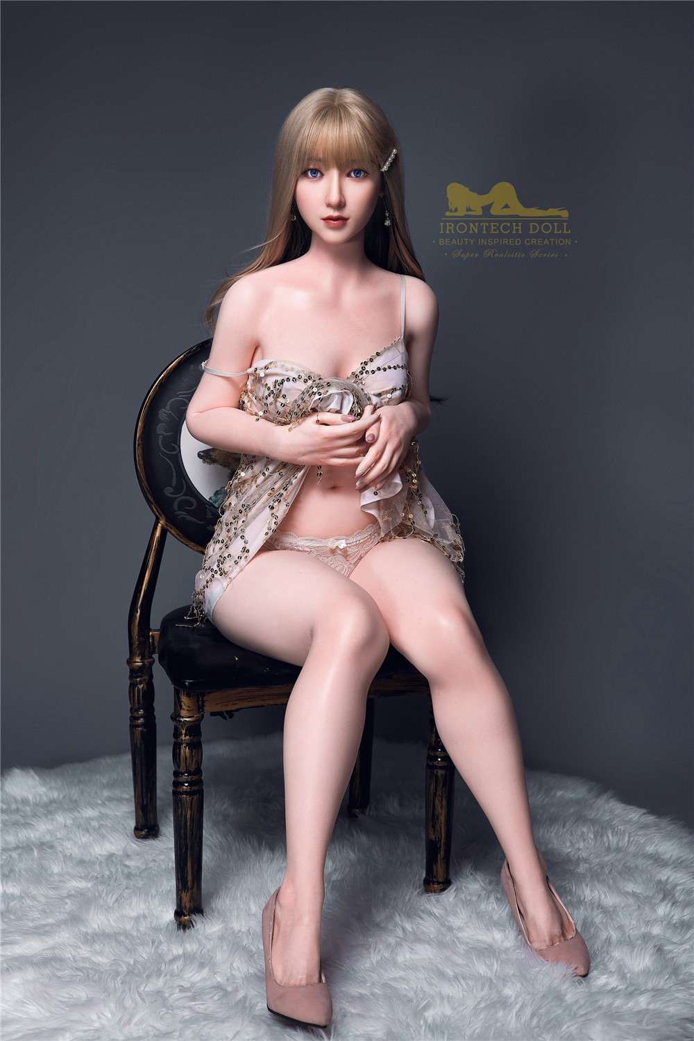 IronTech 152cm (5ft') Silicone Life Like Sex Dolls - Candy