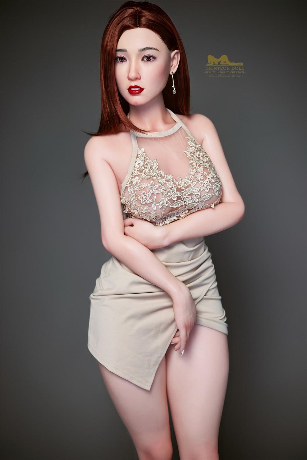 IronTech 153cm (5ft) Asian Beauty with Big Ass Silicone Sex Doll - Betty