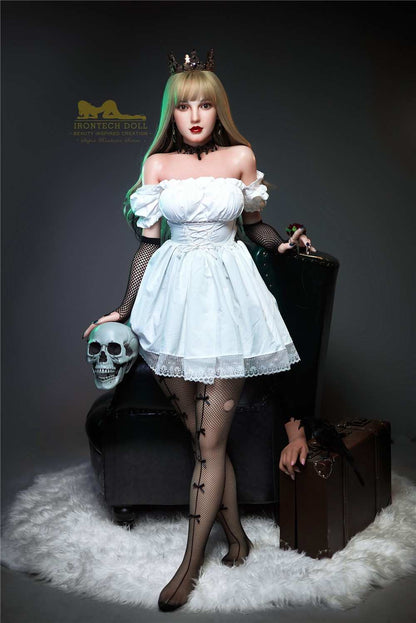IronTech 153cm (5ft) Beautiful Love Doll Silicone Sex Doll - Cherry