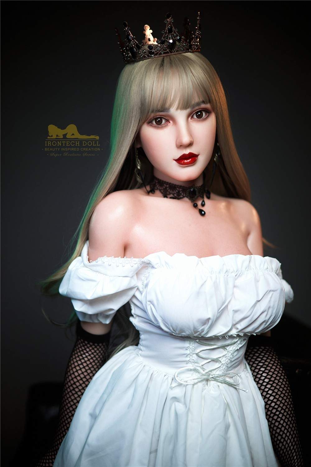 IronTech 153cm (5ft) Beautiful Love Doll Silicone Sex Doll - Cherry