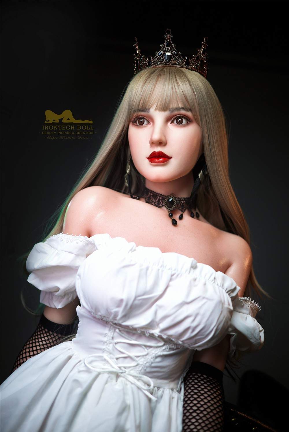 IronTech 153cm (5ft) Beautiful Love Doll Silicone Sex Doll - Cherry