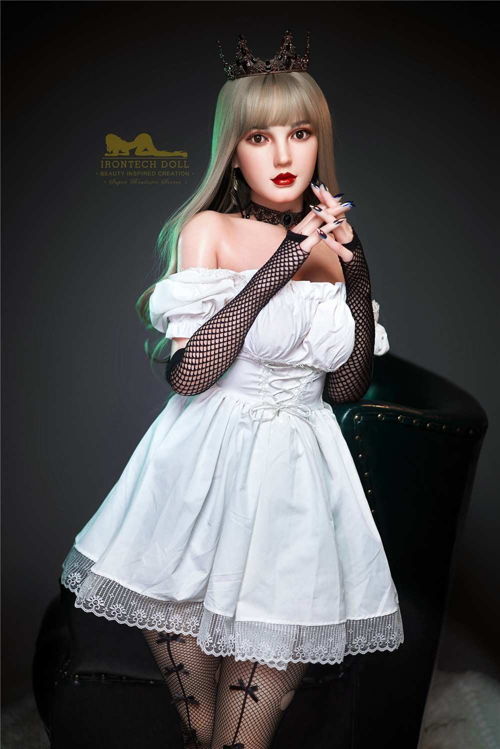 IronTech 153cm (5ft) Beautiful Love Doll Silicone Sex Doll - Cherry