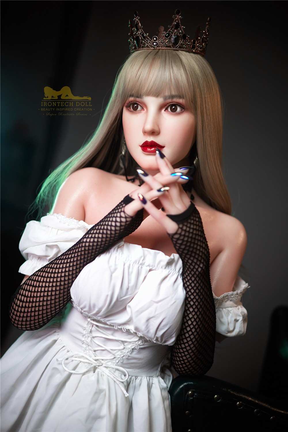 IronTech 153cm (5ft) Beautiful Love Doll Silicone Sex Doll - Cherry