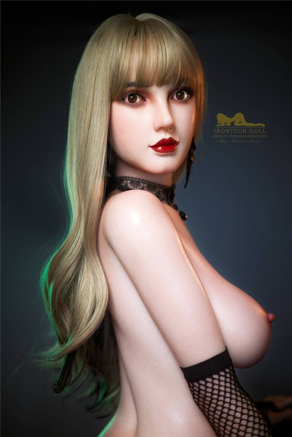 IronTech 153cm (5ft) Beautiful Love Doll Silicone Sex Doll - Cherry