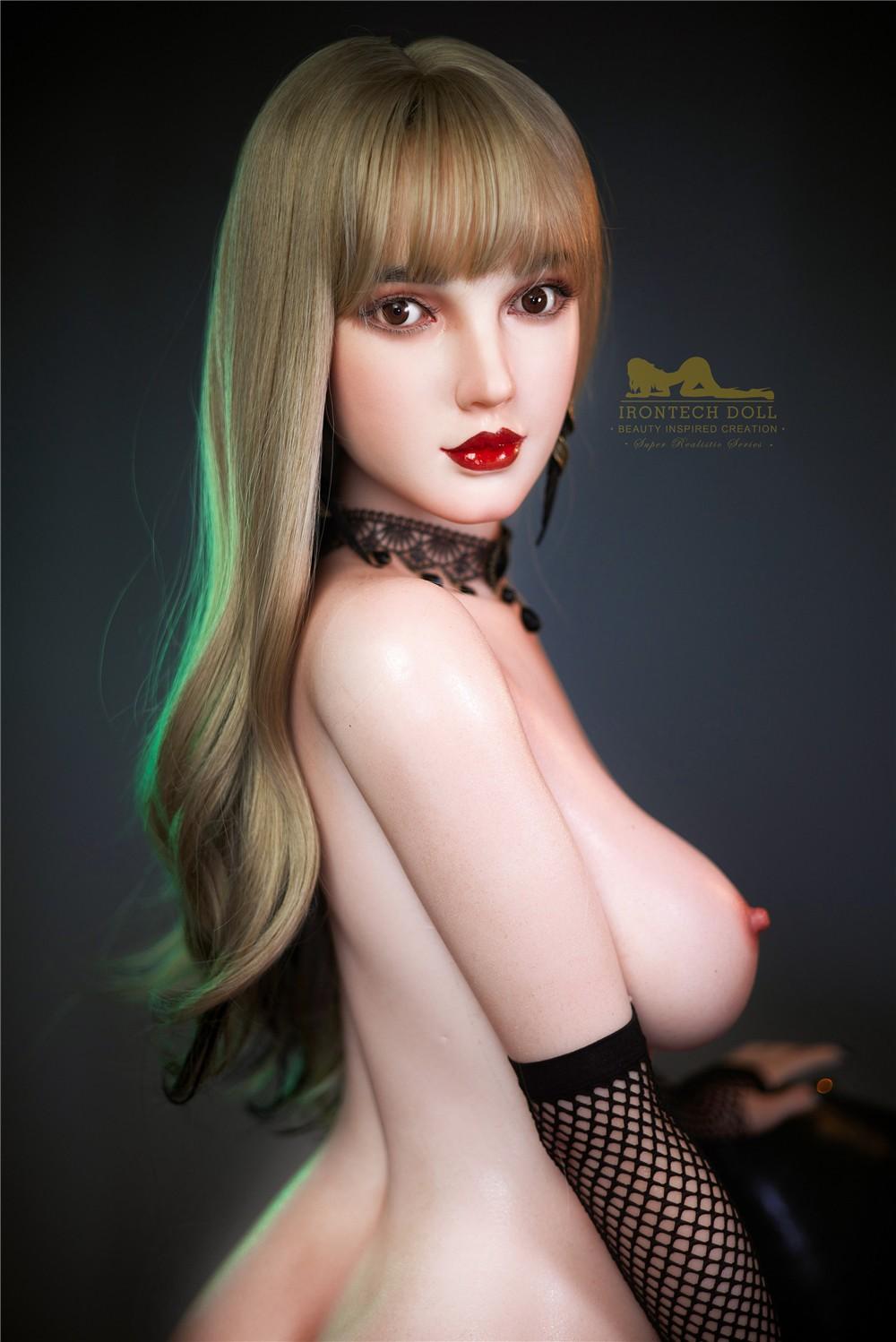 IronTech 153cm (5ft) Beautiful Love Doll Silicone Sex Doll - Cherry