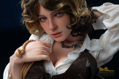 IronTech 153cm (5ft) Perfect & Realistic Beauty Silicone Sex Doll - Fenny