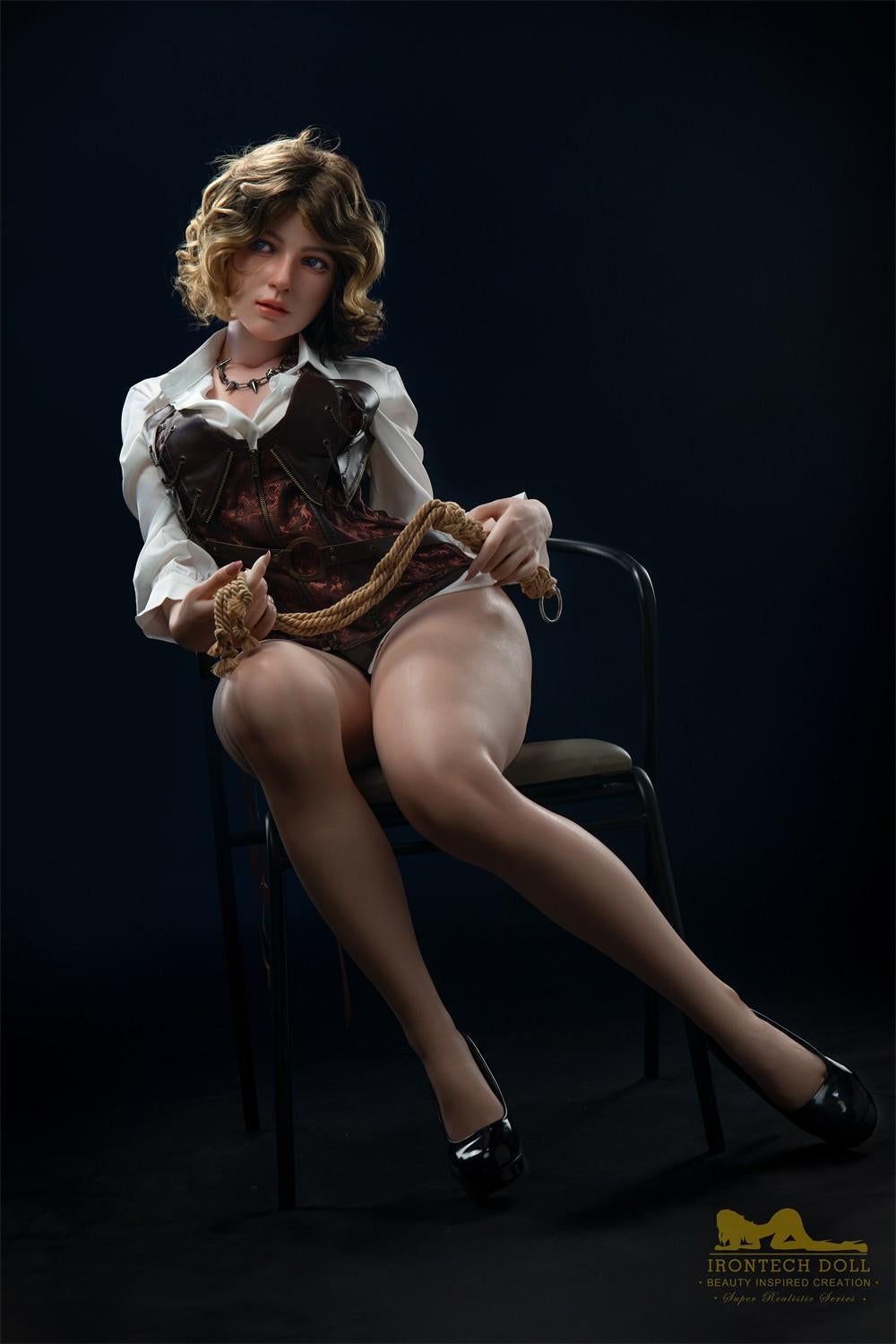 IronTech 153cm (5ft) Perfect & Realistic Beauty Silicone Sex Doll - Fenny