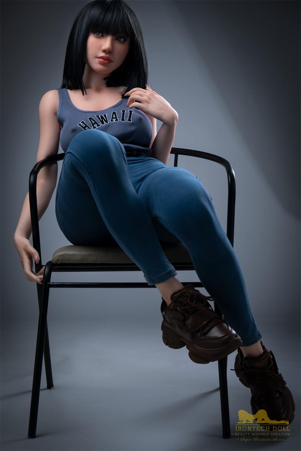 IronTech 153cm (5ft) Realistic & Irresistible Silicone Sex Doll - Rita