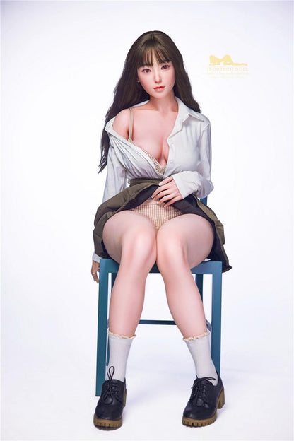 IronTech 153cm (5ft) Tiny Japanese Love Silicone Sex Doll - Miku