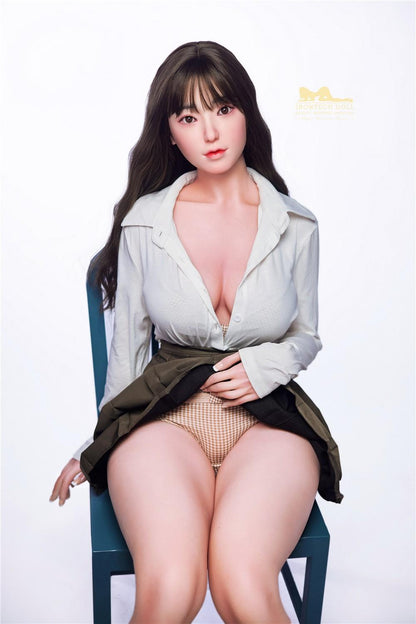 IronTech 153cm (5ft) Tiny Japanese Love Silicone Sex Doll - Miku