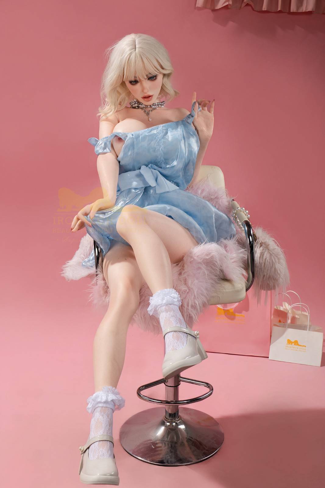 IronTech 158cm (5ft1') Silicone Doll for Sex - Vanessa
