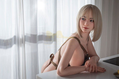 IronTech 159cm (5ft2') Realistic Blonde Hot Silicone Sex Doll - Sylvia