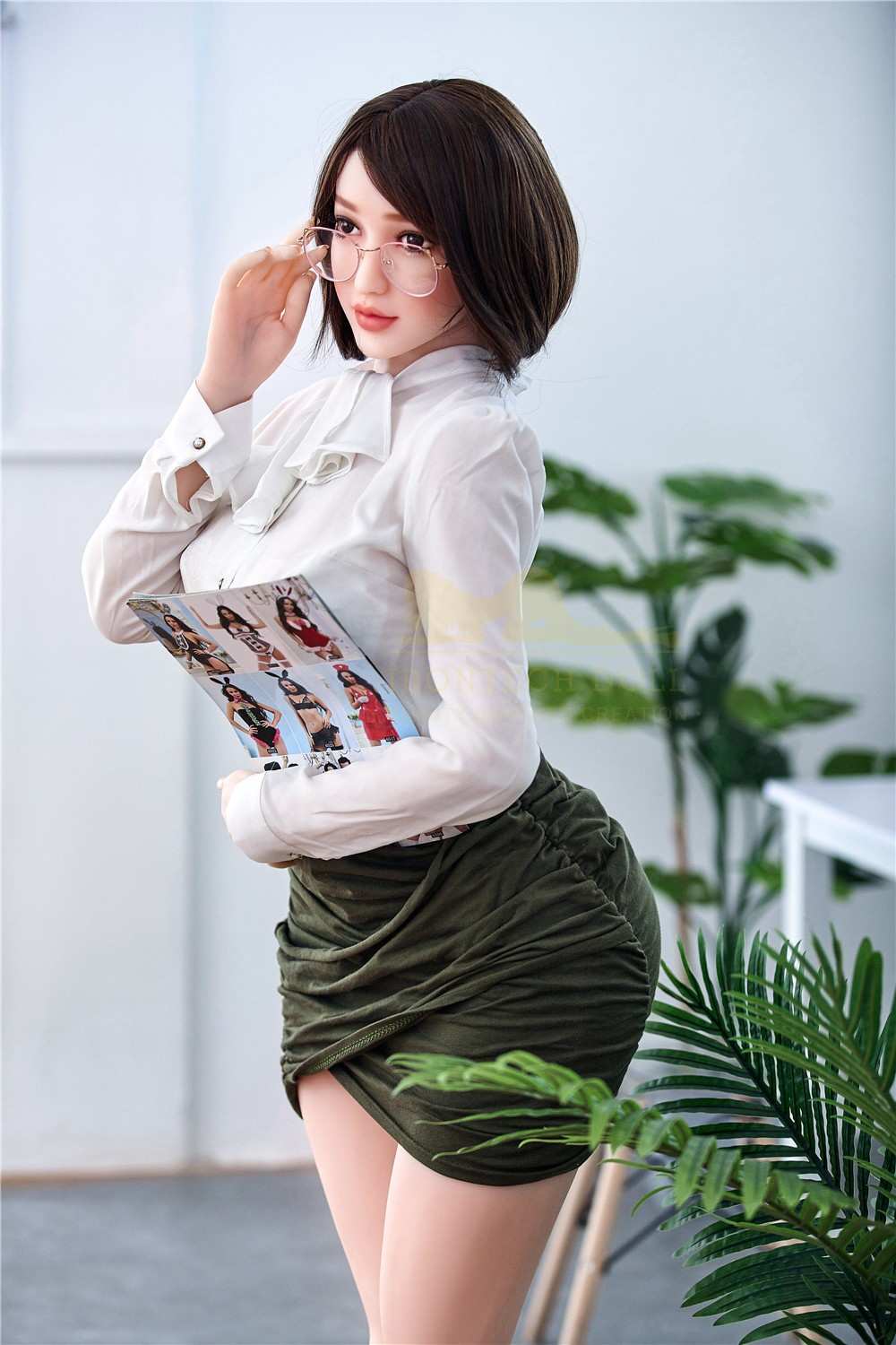 IronTech 159cm (5ft2') Sexytary Workaholic Asian Love Doll - Mariko