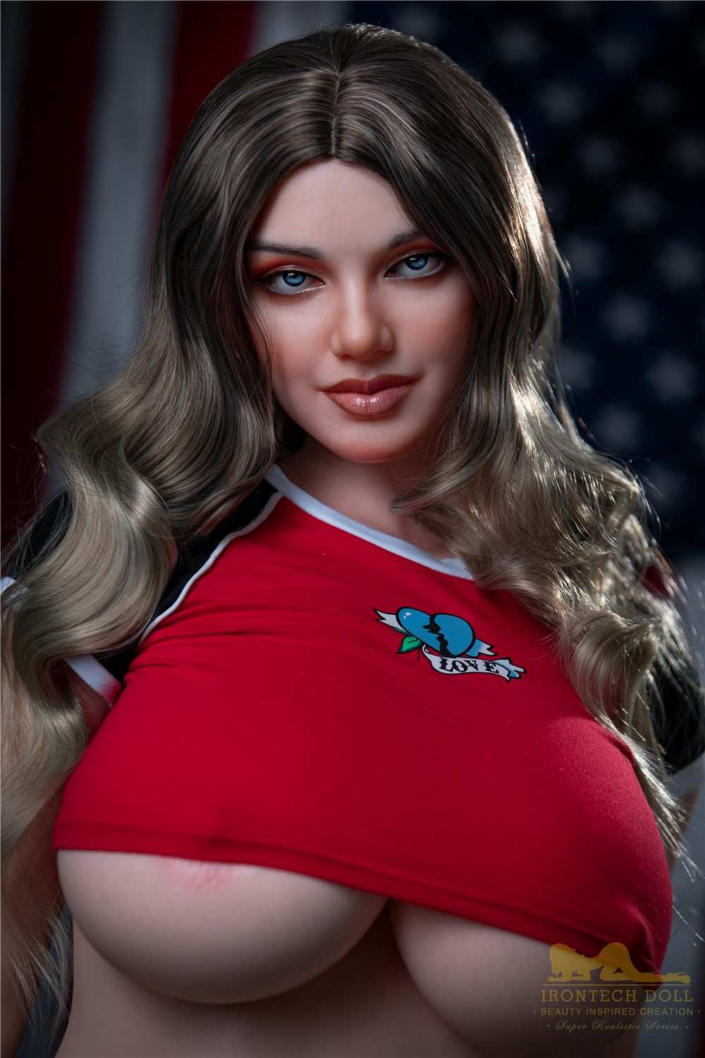 IronTech 160cm (5ft2') American Beauty Busty Silicone Doll - Ivy