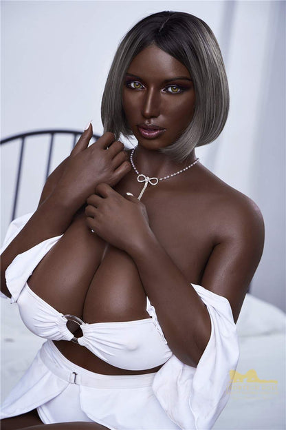 IronTech 160cm (5ft2') Ebony Companion Sex Doll for Intense Pleasure - Zara