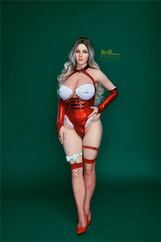 IronTech 160cm (5ft2") Holiday Sex Doll Busty Blonde - Cinderella