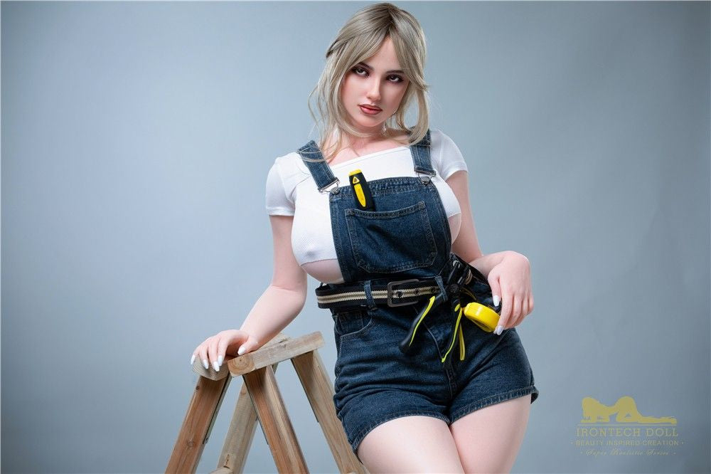 IronTech 160cm (5ft2') Midnight Desire Busty Sexy Love Doll - Luna