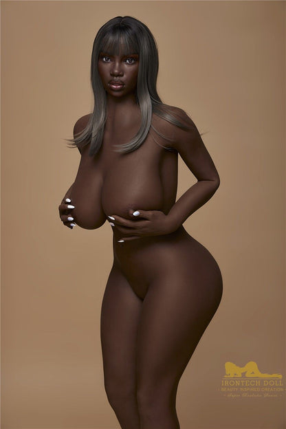 IronTech 160cm (5ft2') Seductive Ebony Sex Doll - Penny