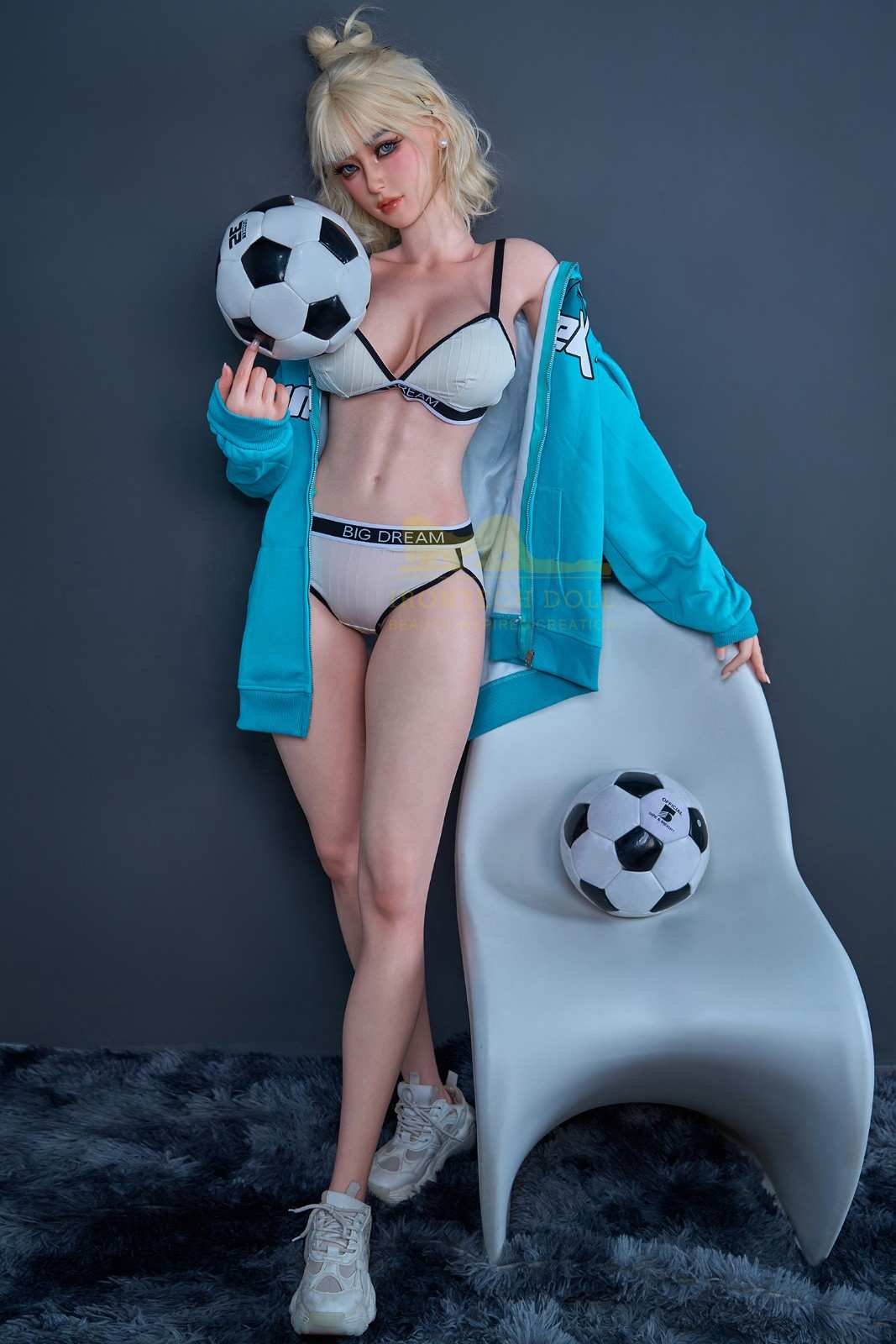 IronTech 161cm (5ft2') Blonde Anime-Style Life Size Sex Doll - Miku