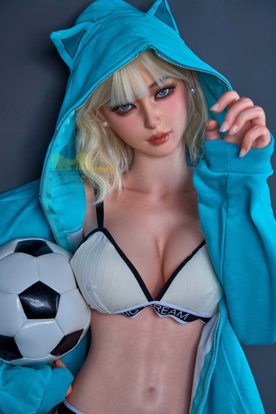 IronTech 161cm (5ft2') Blonde Anime-Style Life Size Sex Doll - Miku