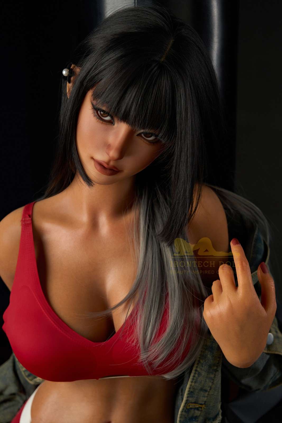 IronTech 161cm (5ft2') Gym Babe Silicone Sex Doll - Miku