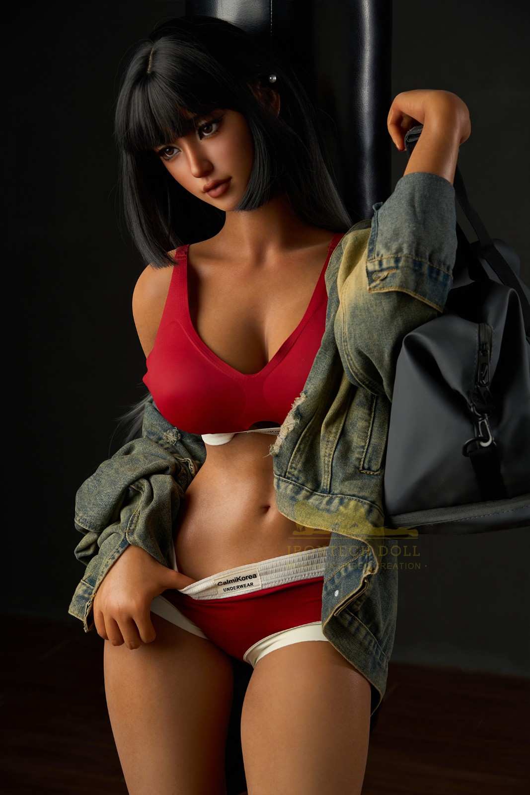 IronTech 161cm (5ft2') Gym Babe Silicone Sex Doll - Miku