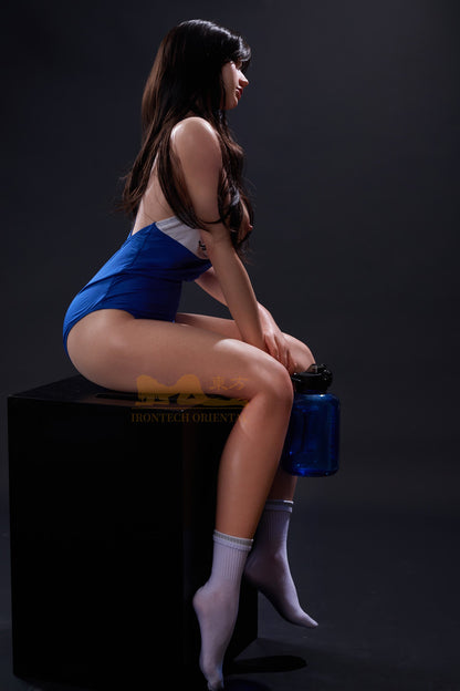 IronTech 161cm (5ft2") Sensual Gymnast Oriental Series Silicone Sex Doll - E-Cup - Evie