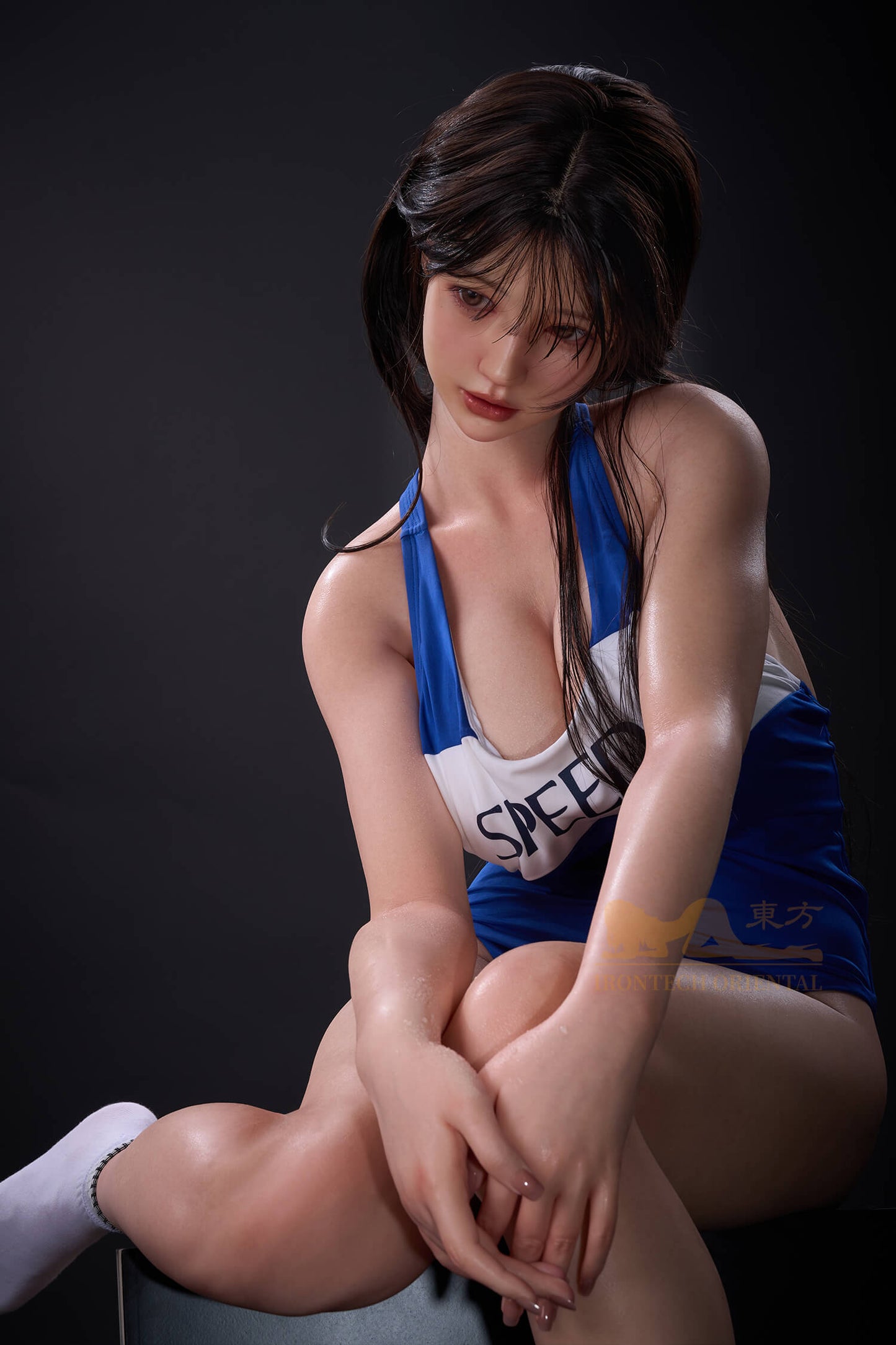 IronTech 161cm (5ft2") Sensual Gymnast Oriental Series Silicone Sex Doll - E-Cup - Evie