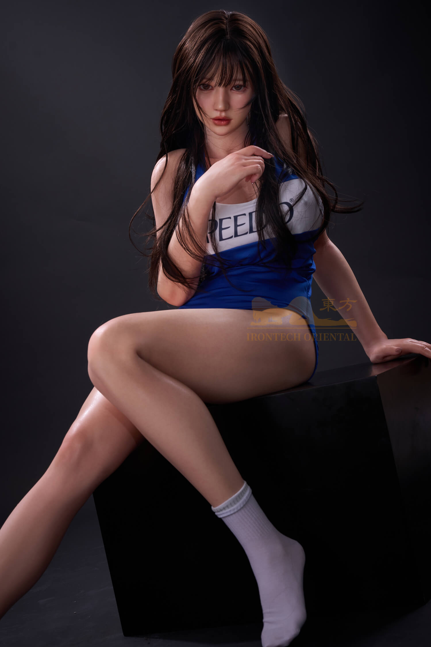IronTech 161cm (5ft2") Sensual Gymnast Oriental Series Silicone Sex Doll - E-Cup - Evie