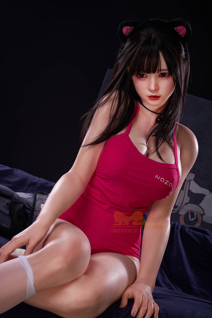 IronTech 161cm (5ft2") Tender Asian Oriental Series Silicone Head ROS MAX Sex Doll - E-Cup - Nia