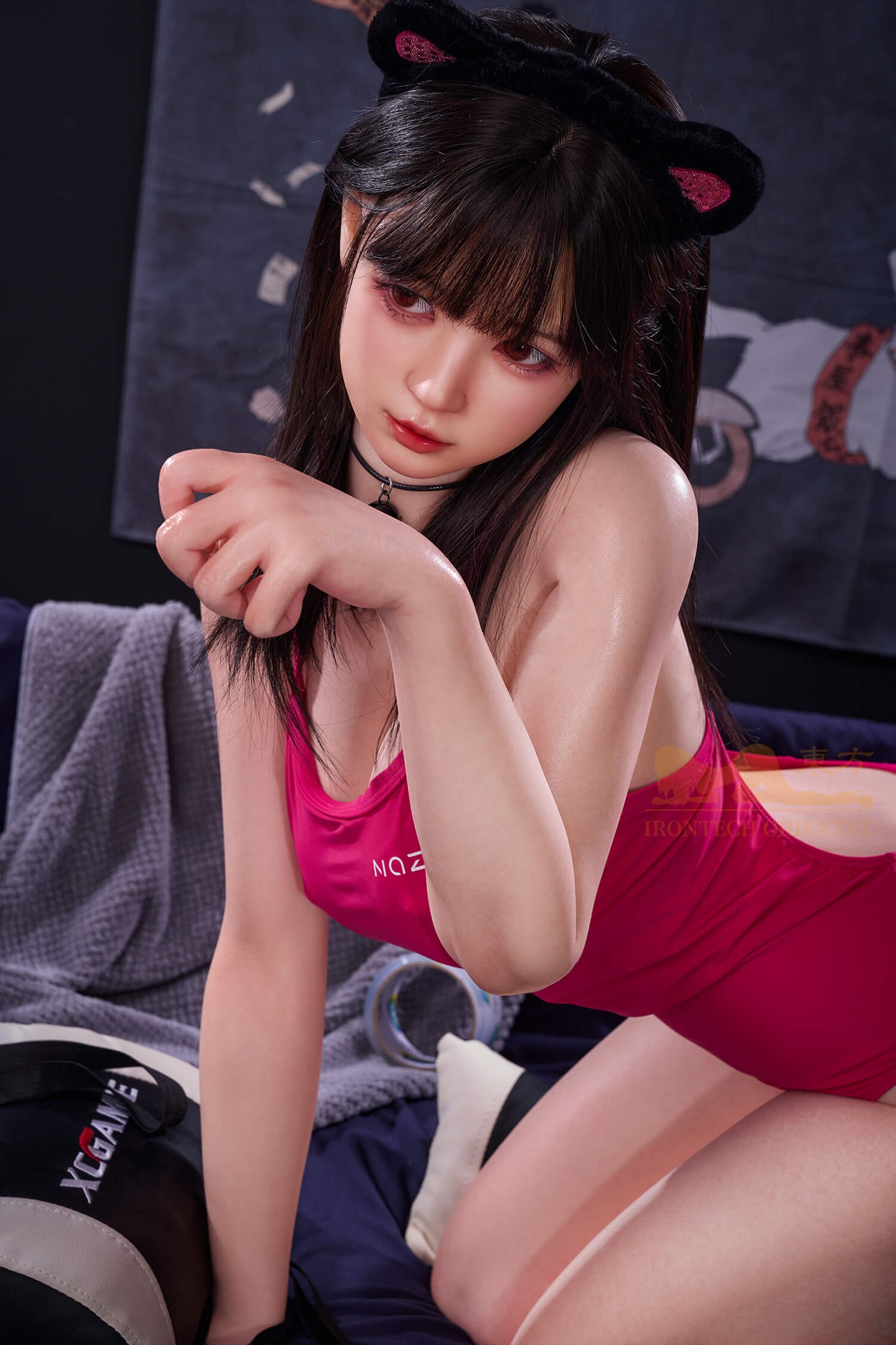 IronTech 161cm (5ft2") Tender Asian Oriental Series Silicone Head ROS MAX Sex Doll - E-Cup - Nia