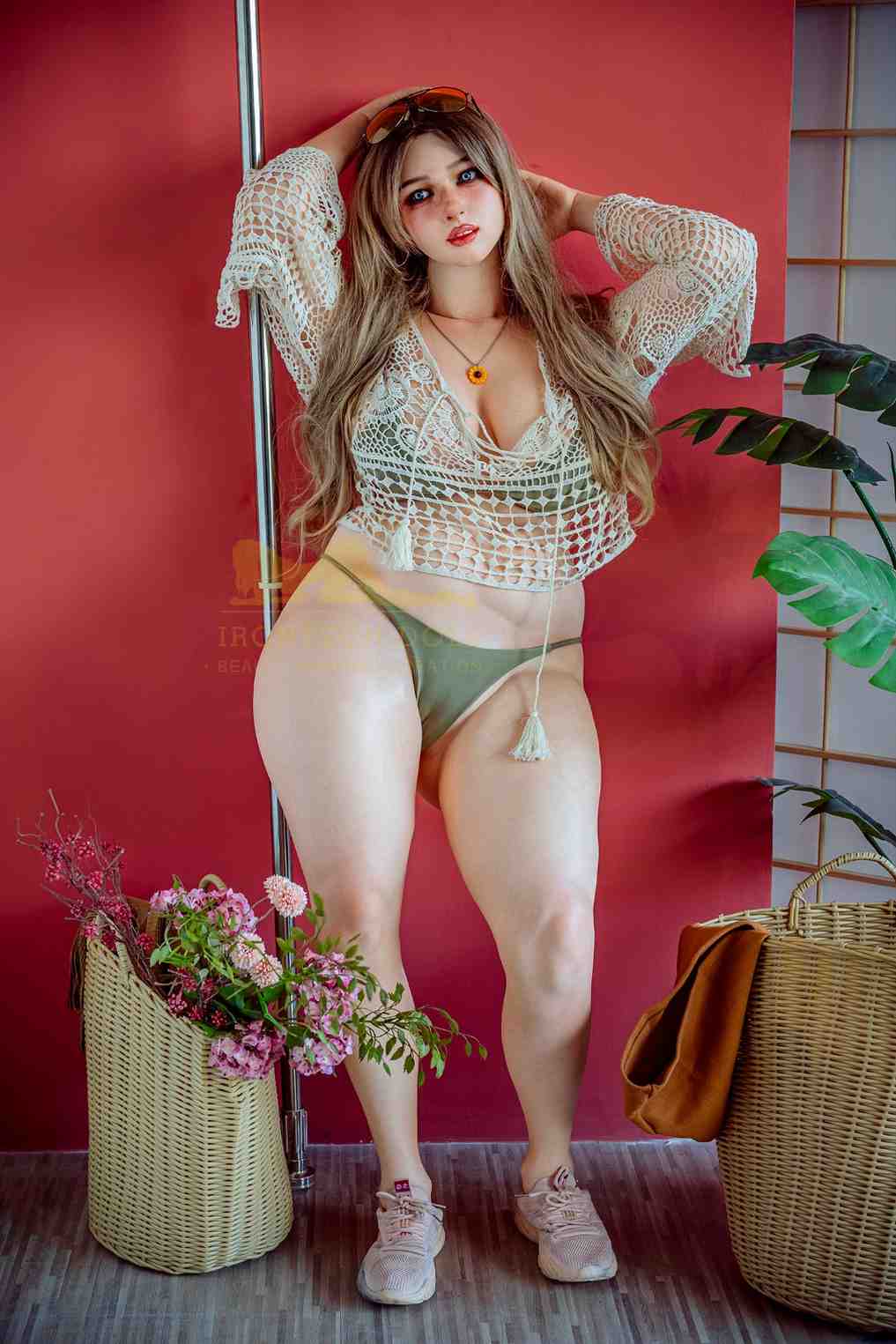 IronTech 162cm (5ft3') Thick Silicone Fantasy Sex Doll - Sugar Mommy Penny