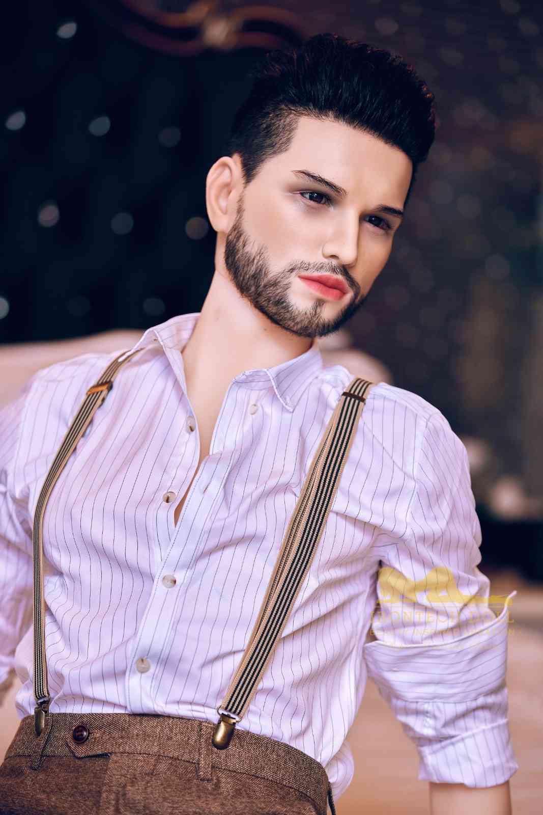 IronTech 162cm (5ft4') Fine Eligible Bachelor with Silicone Head Male Sex Doll- Zayn