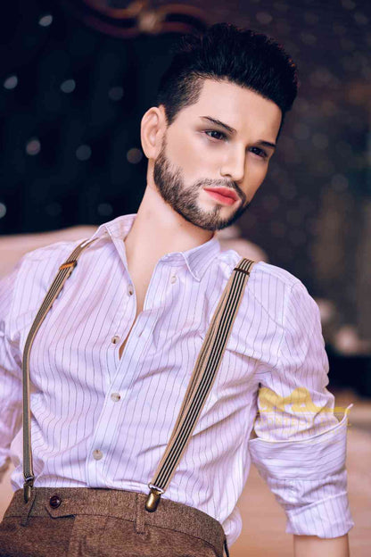 IronTech 162cm (5ft4') Fine Eligible Bachelor with Silicone Head Male Sex Doll- Zayn