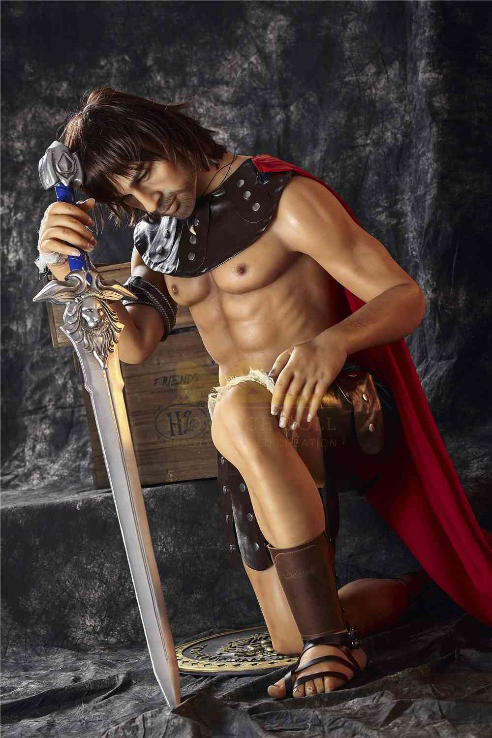 IronTech 162cm (5ft4') Roman Warrior Realistic Sex Doll for Woman - Gladiator
