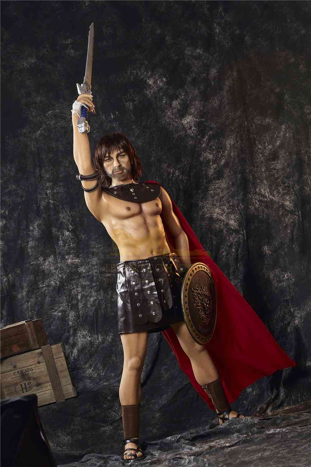IronTech 162cm (5ft4') Roman Warrior Realistic Sex Doll for Woman - Gladiator