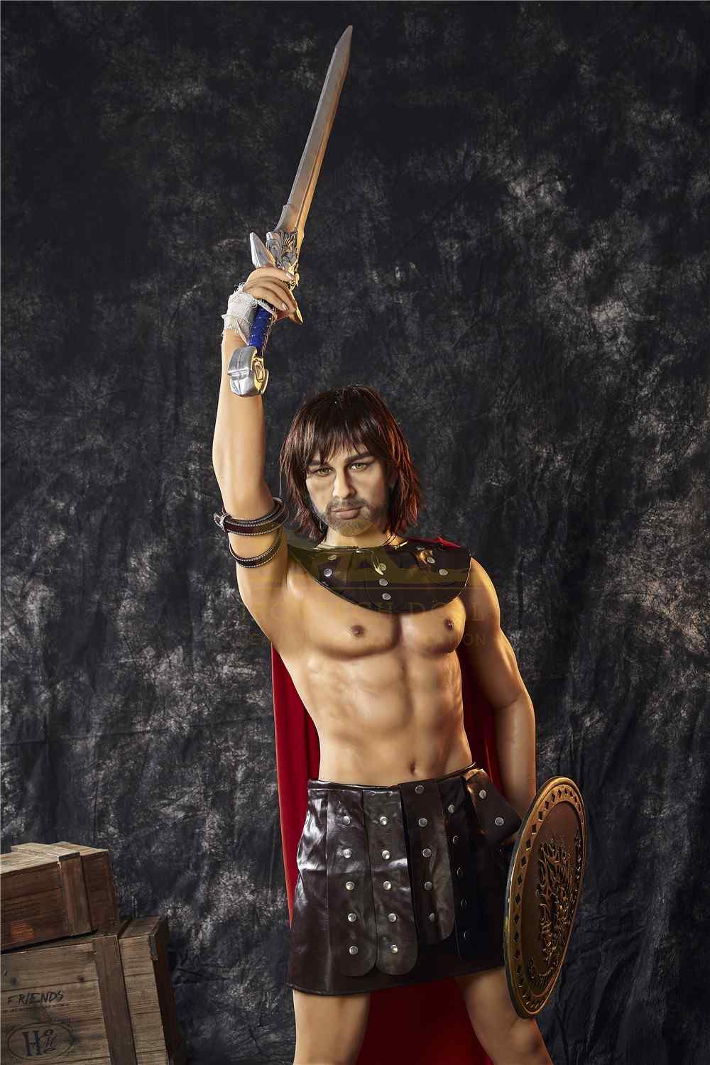 IronTech 162cm (5ft4') Roman Warrior Realistic Sex Doll for Woman - Gladiator