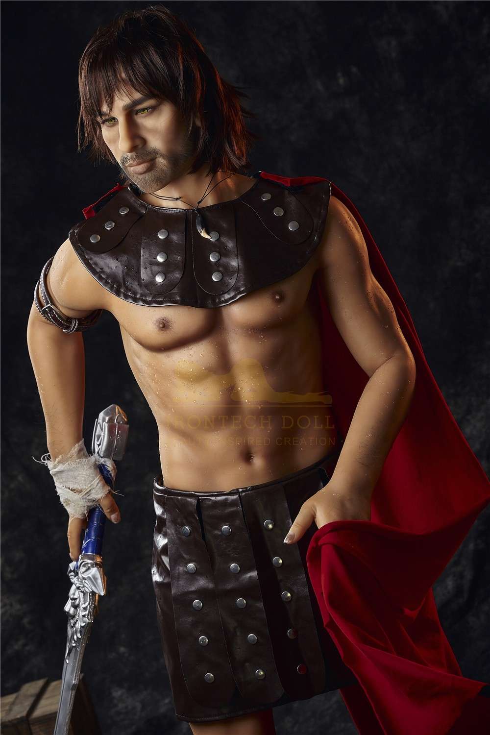 IronTech 162cm (5ft4') Roman Warrior Realistic Sex Doll for Woman - Gladiator