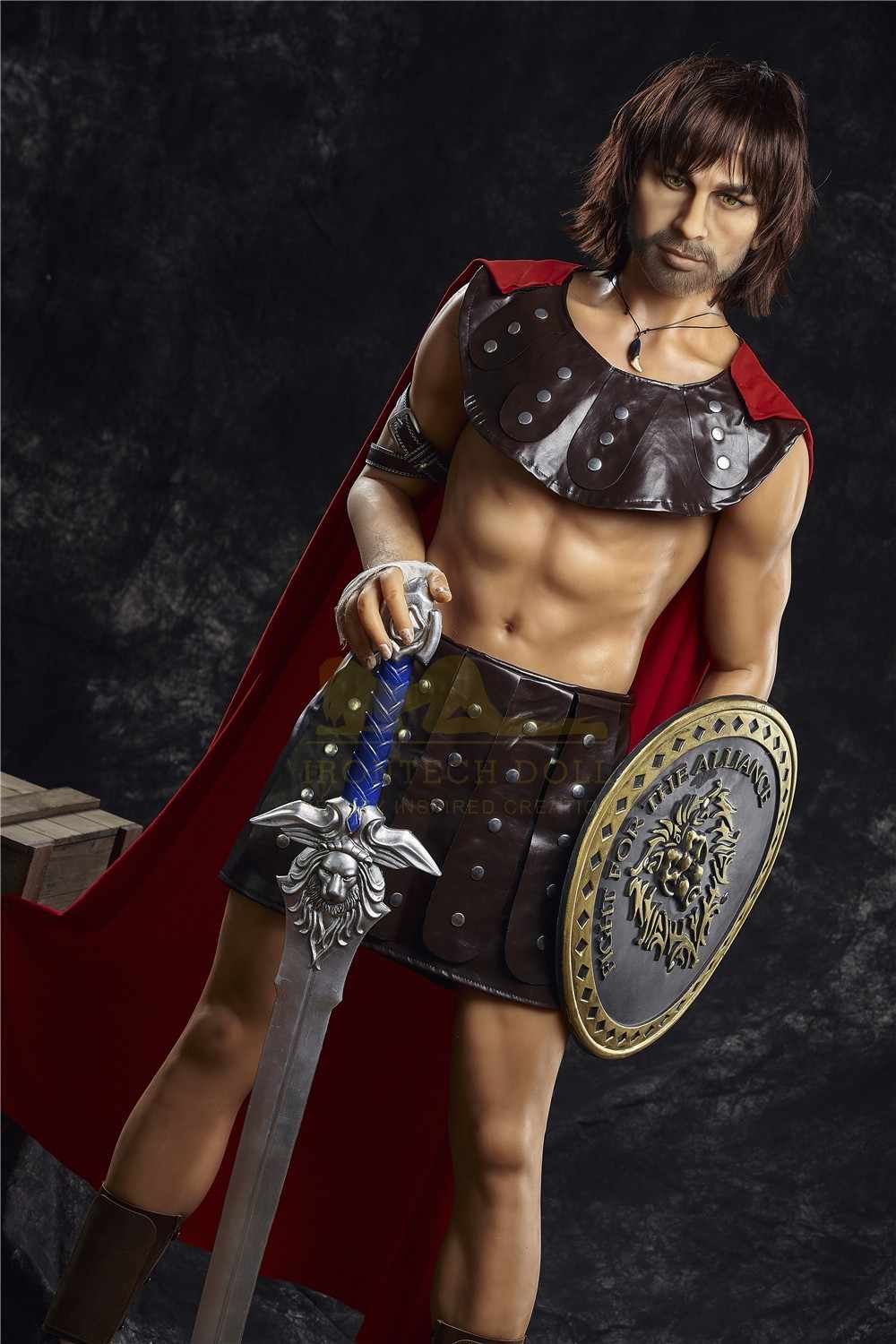 IronTech 162cm (5ft4') Roman Warrior Realistic Sex Doll for Woman - Gladiator