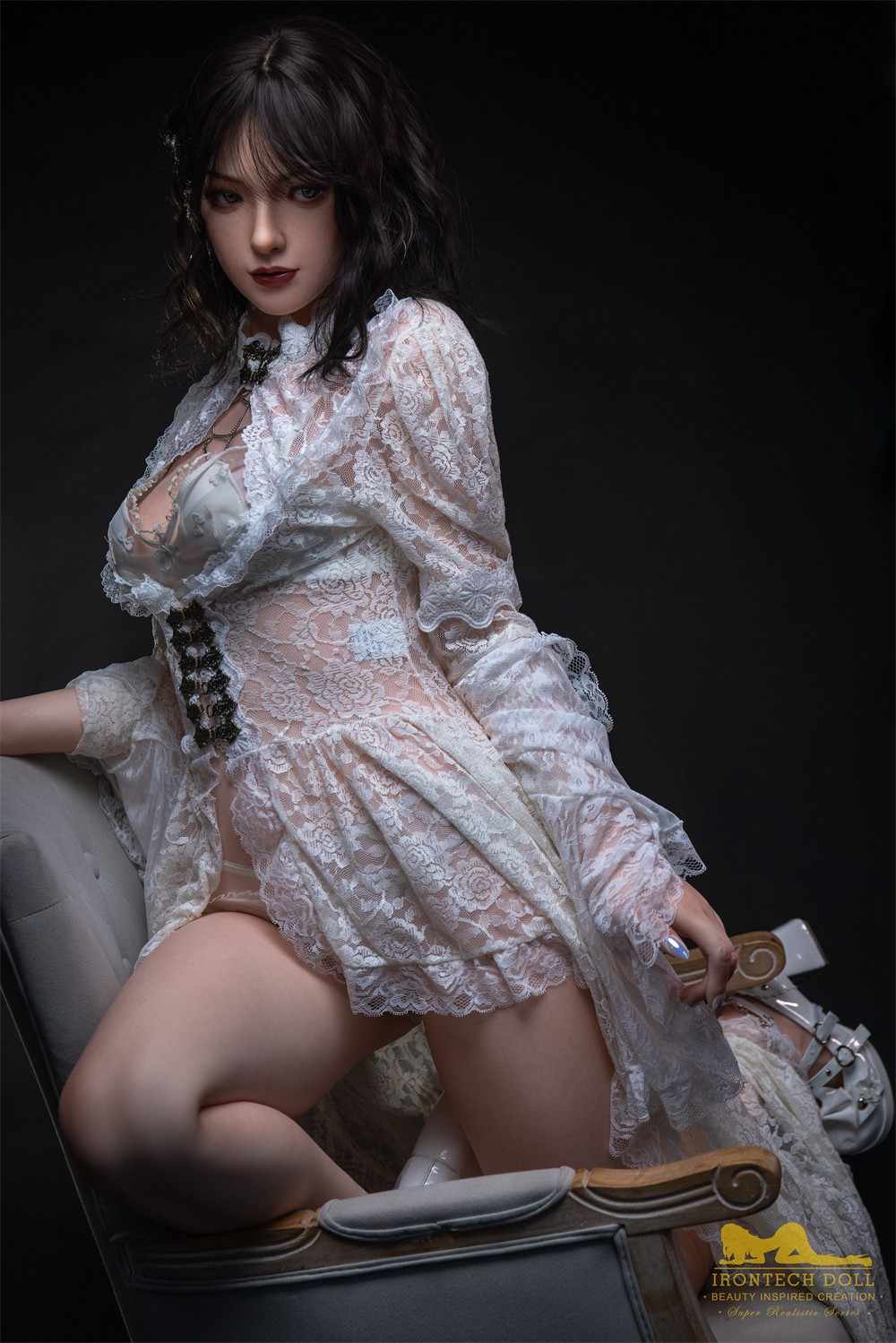 IronTech 163cm (5ft3') Elegant Fantasy Honey Sex Doll with Realistic Curves - Nabi