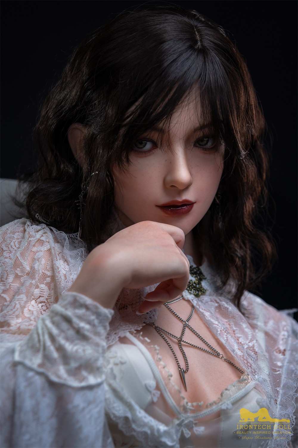 IronTech 163cm (5ft3') Elegant Fantasy Honey Sex Doll with Realistic Curves - Nabi